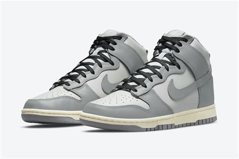 nike high dunk grau schwarz|Nike dunk grey.